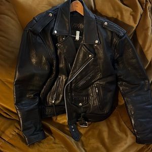 LA ROXX rare painted Marilyn Monroe jacket
